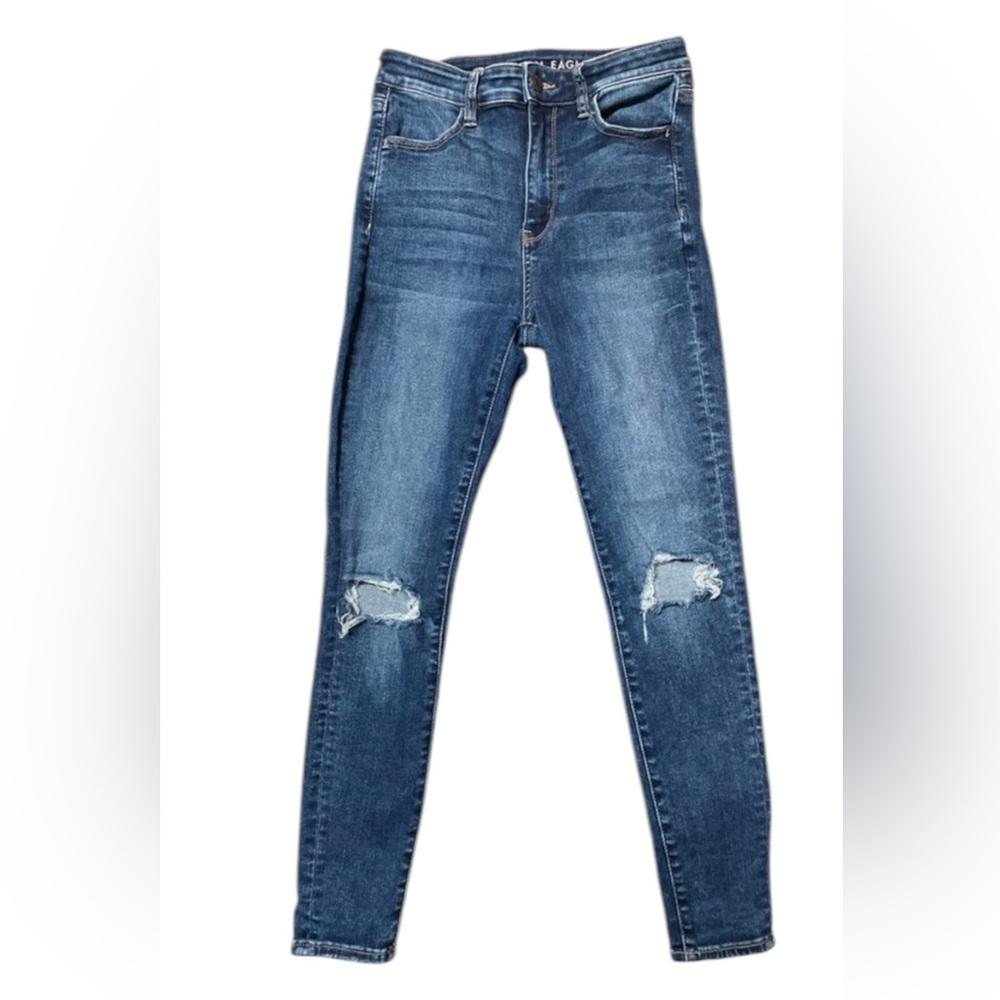 American Eagle Next Level Stretch Super Hi-Rise Jeggings, 4 Short